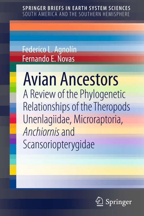 Book cover of Avian Ancestors