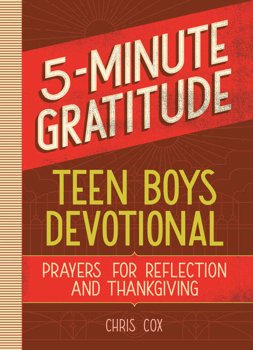Book cover of 5-Minute Gratitude: Prayers for Reflection and Thanksgiving