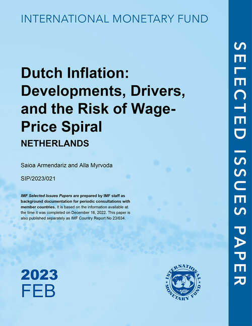 Book cover of Dutch Inflation: Netherlands (Selected Issues Papers)