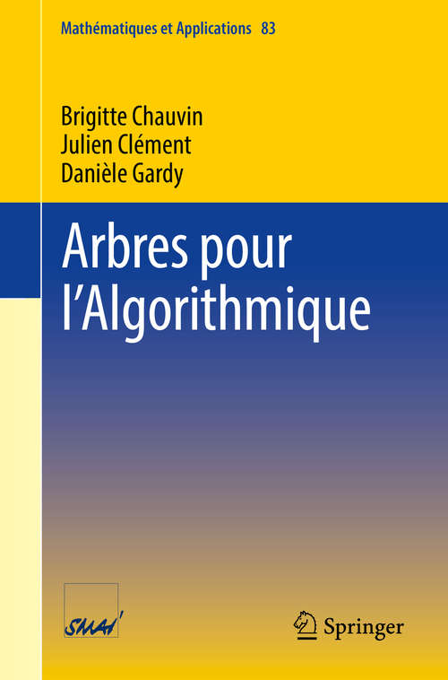 Arbres pour l’Algorithmique (Mathématiques et Applications #83)