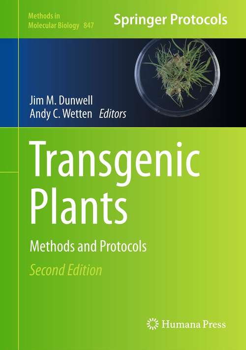 Book cover of Transgenic Plants