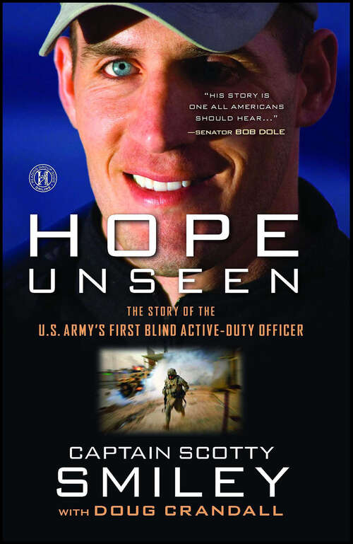 Book cover of Hope Unseen: The Story of the U.S. Army's First Blind Active-Duty Officer
