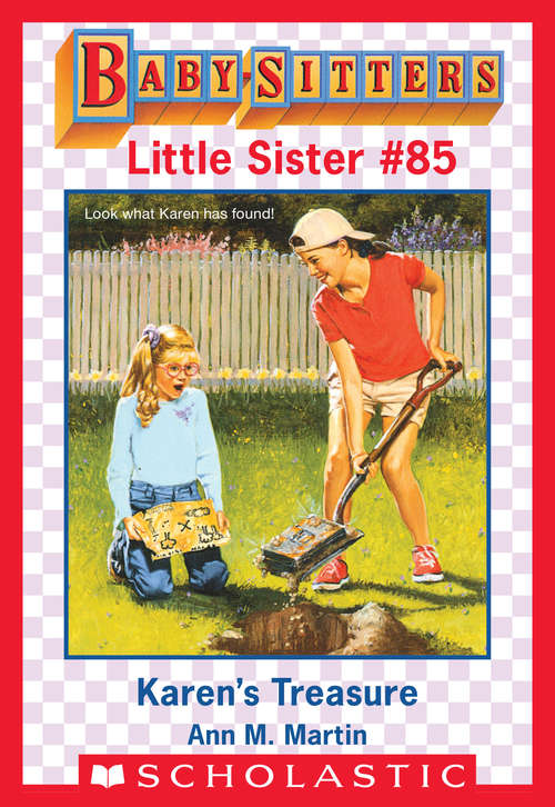 Book cover of Karen's Treasure (Baby-Sitters Little Sister #85)