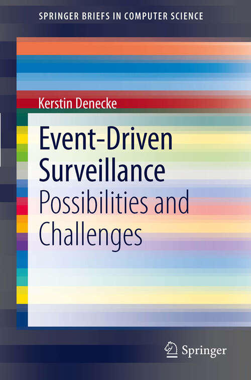 Book cover of Event-Driven Surveillance