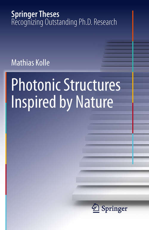 Book cover of Photonic Structures Inspired by Nature