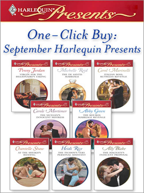 One-Click Buy: September Harlequin Presents