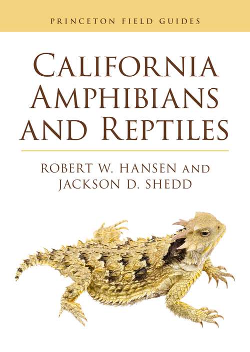 Book cover of California Amphibians and Reptiles (Princeton Field Guides)