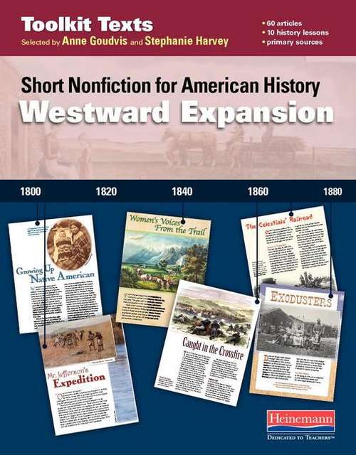 Book cover of Short Nonfiction For American History : Westward Expansion (Toolkit Texts)