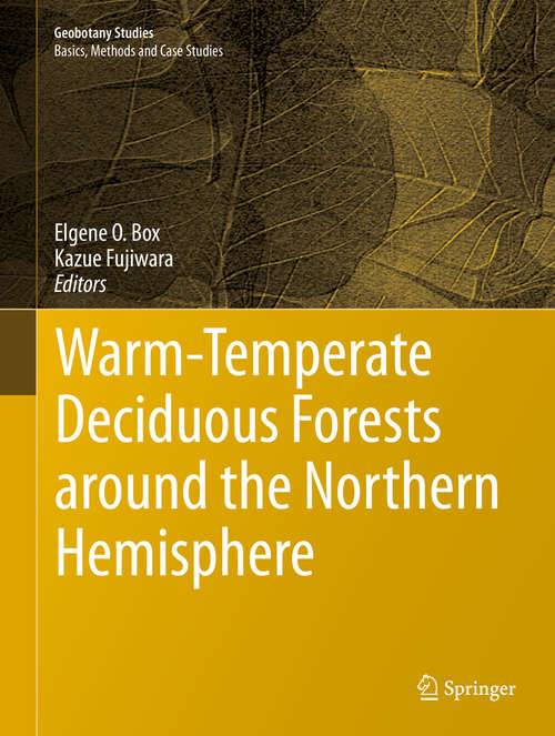 Book cover of Warm-Temperate Deciduous Forests around the Northern Hemisphere