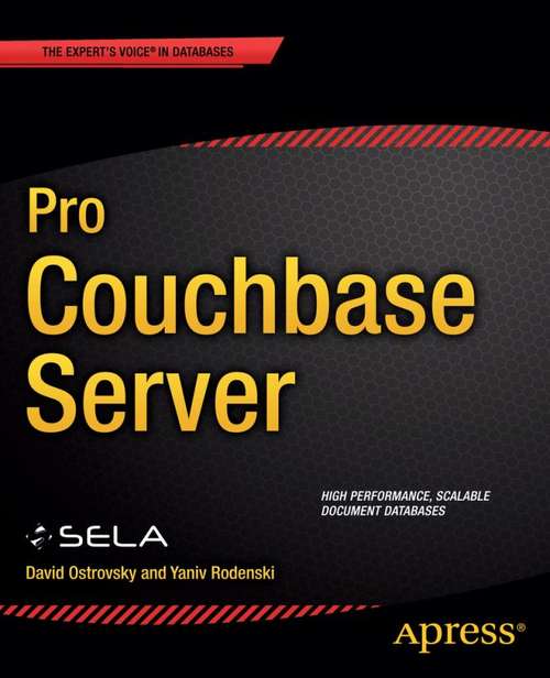Book cover of Pro Couchbase Server