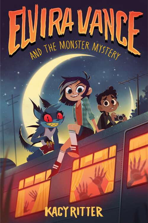 Book cover of Elvira Vance and the Monster Mystery