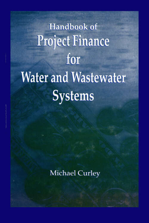 Book cover of Handbook of Project Finance for Water and Wastewater Systems