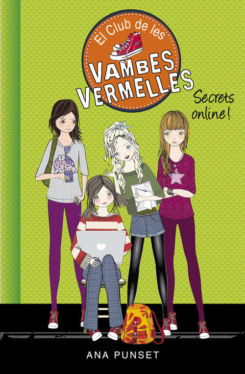 Book cover of Secrets online! (El Club de les Vambes Vermelles #7)