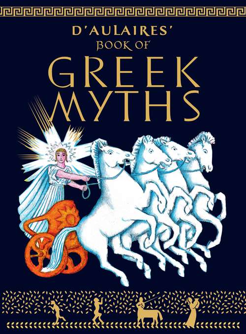 Book cover of D'Aulaires Book of Greek Myths