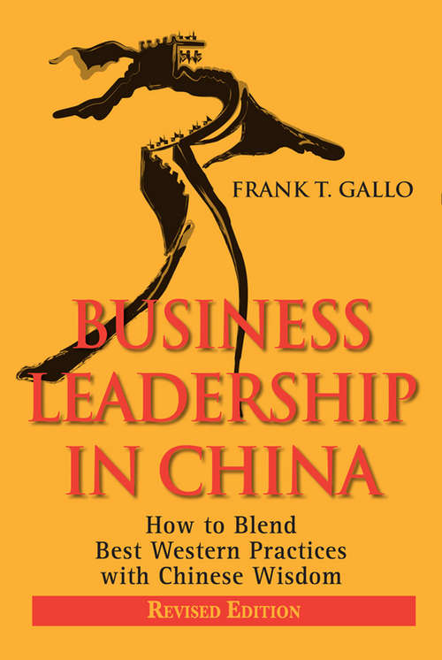 Book cover of Business Leadership in China