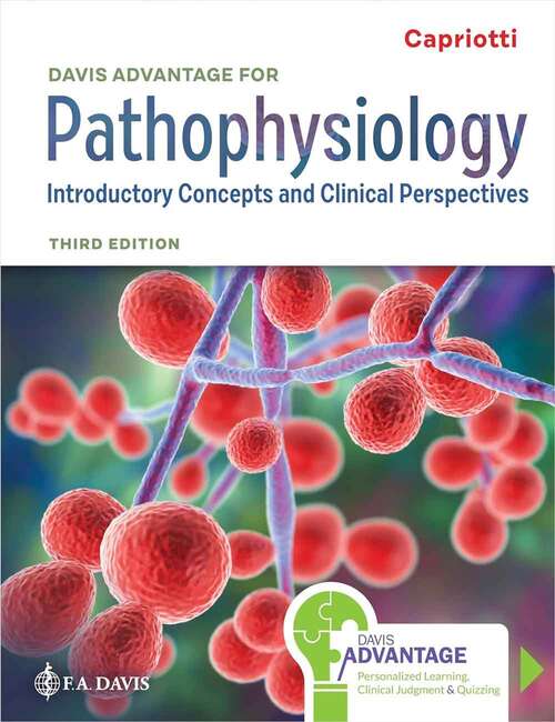 Book cover of Pathophysiology: Introductory Concepts and Clinical Perspectives (Third Edition)