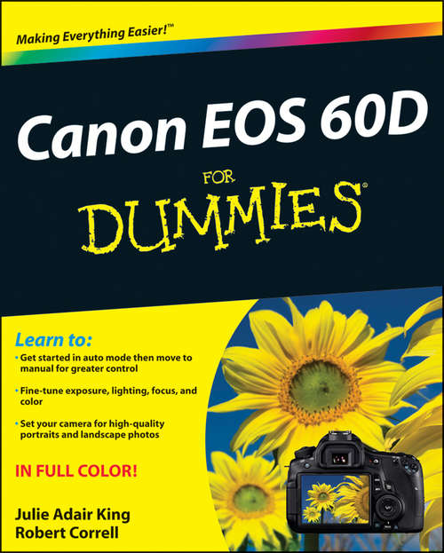 Book cover of Canon EOS 60D For Dummies