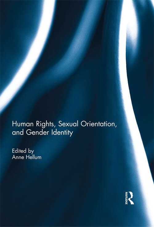 Book cover of Human Rights, Sexual Orientation, and Gender Identity