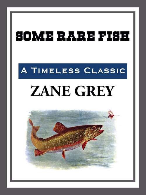 Book cover of Some Rare Fish