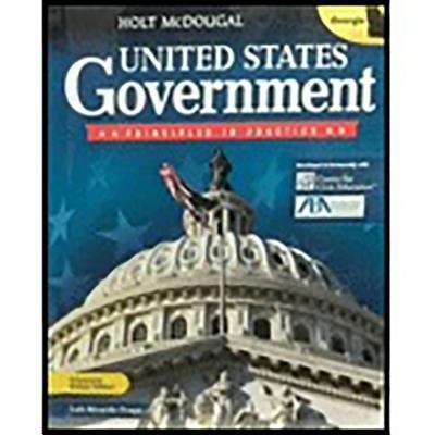 Book cover of United States Government: Principles in Practice, Georgia
