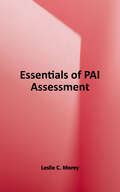 Essentials of PAI Assessment