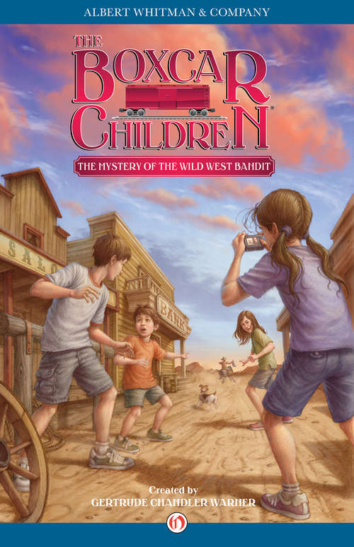 Book cover of The Mystery of the Wild West Bandit (The Boxcar Children #135)