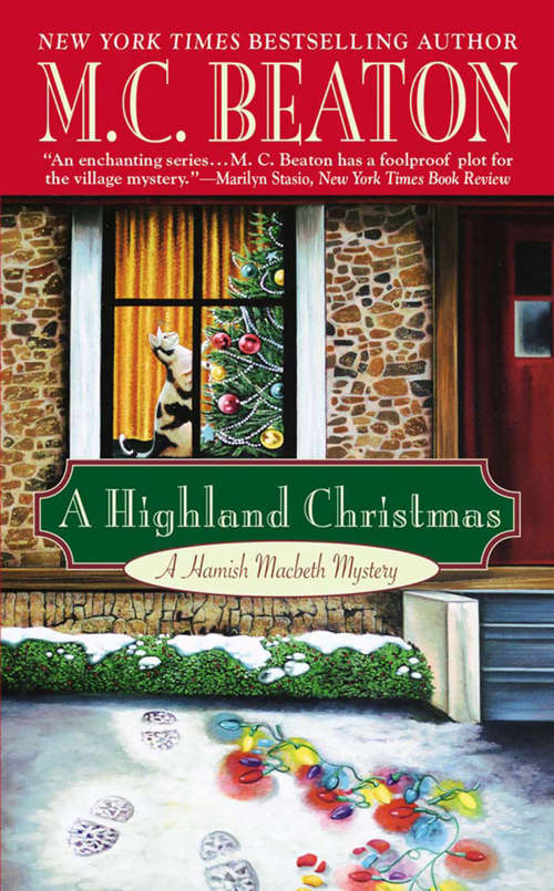 Book cover of A Highland Christmas (Hamish Macbeth Mystery #16)