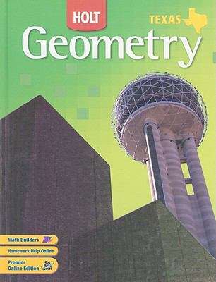Book cover of Holt Geometry