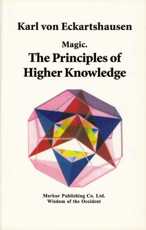 Book cover of Magic: The Principles of Higher Knowledge