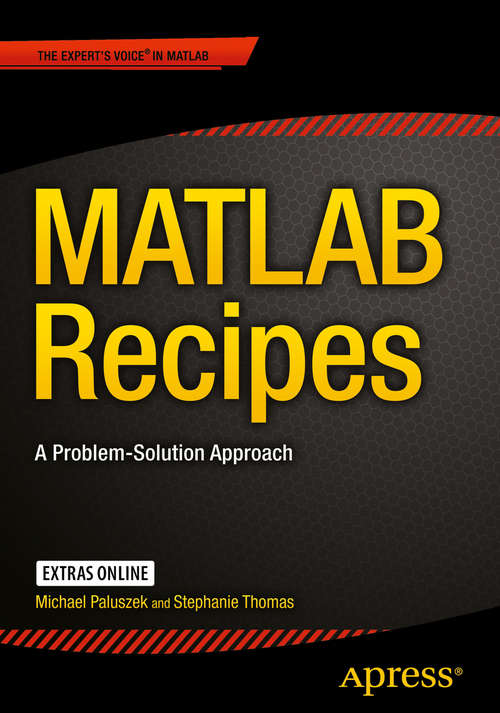 Book cover of MATLAB Recipes
