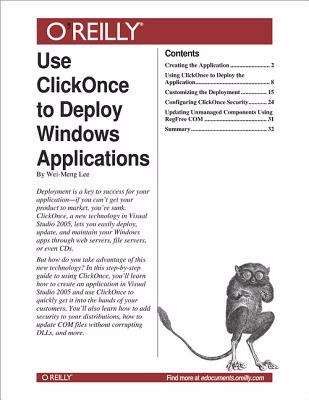 Use ClickOnce to Deploy Windows Applications