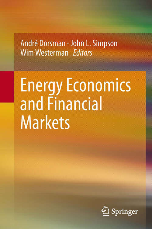 Book cover of Energy Economics and Financial Markets