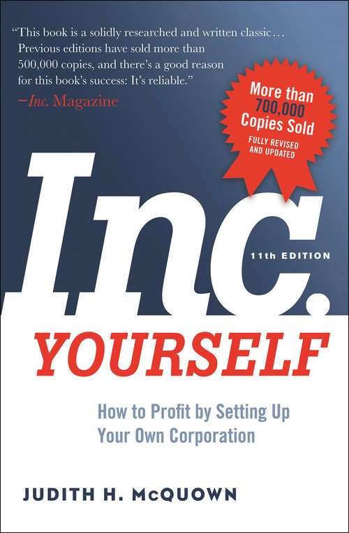 Book cover of Inc. Yourself, 11th Edition