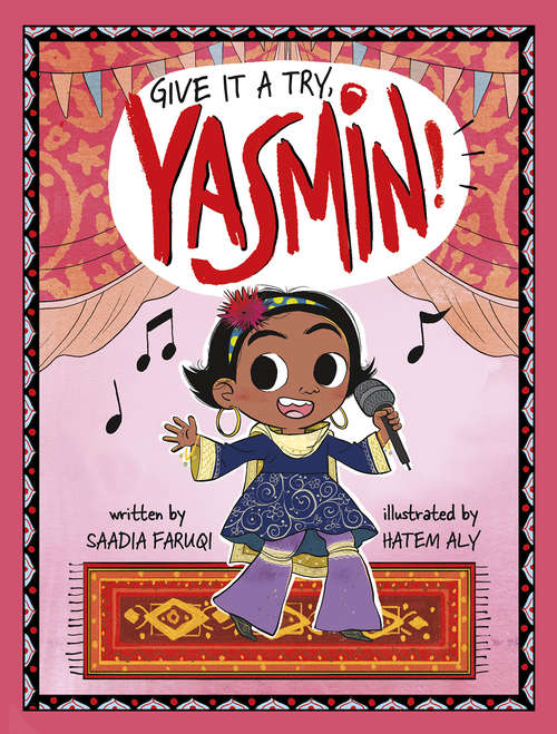 Book cover of Give It a Try, Yasmin! (Yasmin #17)