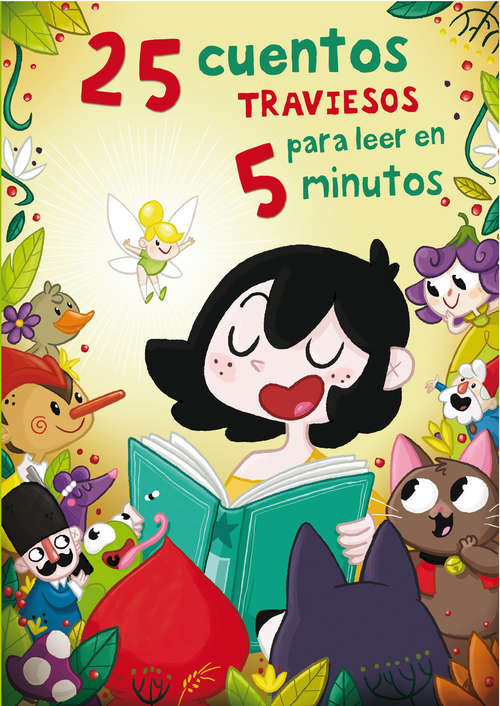 Book cover of 25 cuentos traviesos para leer en 5 minutos