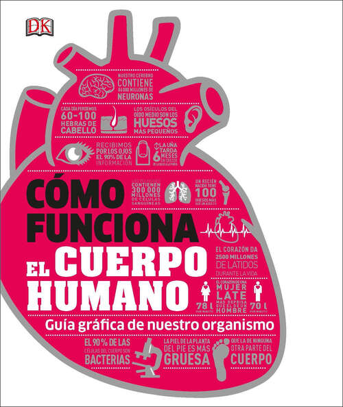Book cover of Cómo funciona el cuerpo humano: Guía gráfica de nuestro organismo (DK How Stuff Works)
