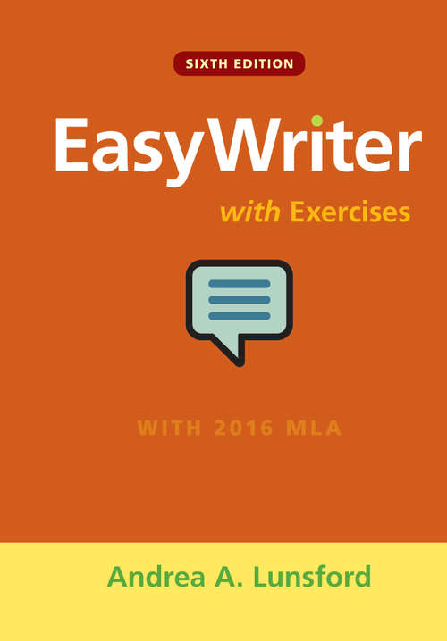 Easy Writer with Exercises, 6th Edition