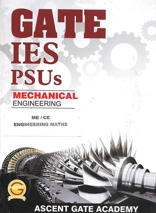 Book cover of ME CE Engineering Maths - Mechanical Engineering