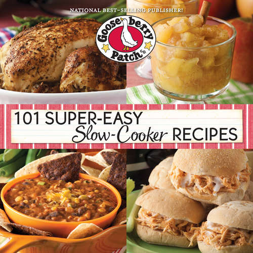 Book cover of 101 Super-Easy Slow-Cooker Recipes Cookbook