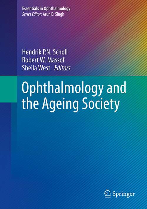 Book cover of Ophthalmology and the Ageing Society