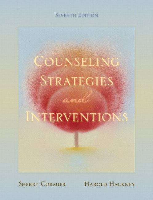 Book cover of Counseling Strategies and Interventions (7th edition)