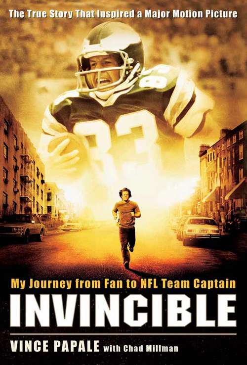 Book cover of Invincible: My Journey from Fan to NFL Team Captain