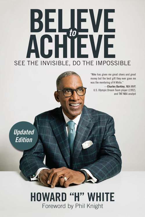 Book cover of Believe to Achieve