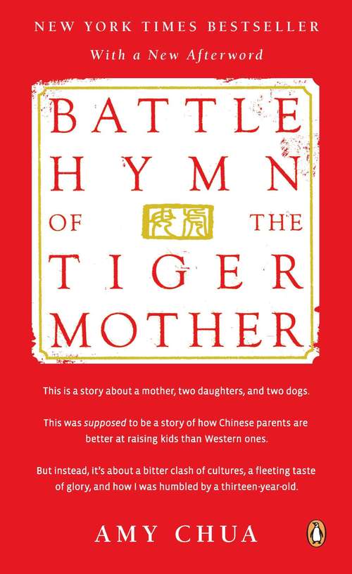 Book cover of Battle Hymn of the Tiger Mother