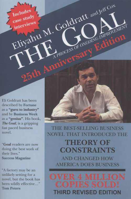 Book cover of The Goal: A Process of Ongoing Improvement