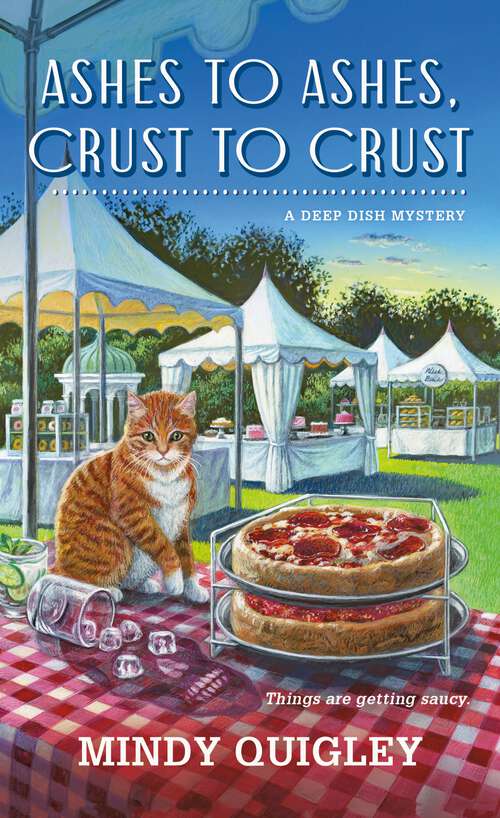 Book cover of Ashes to Ashes, Crust to Crust (Deep Dish Mysteries #2)