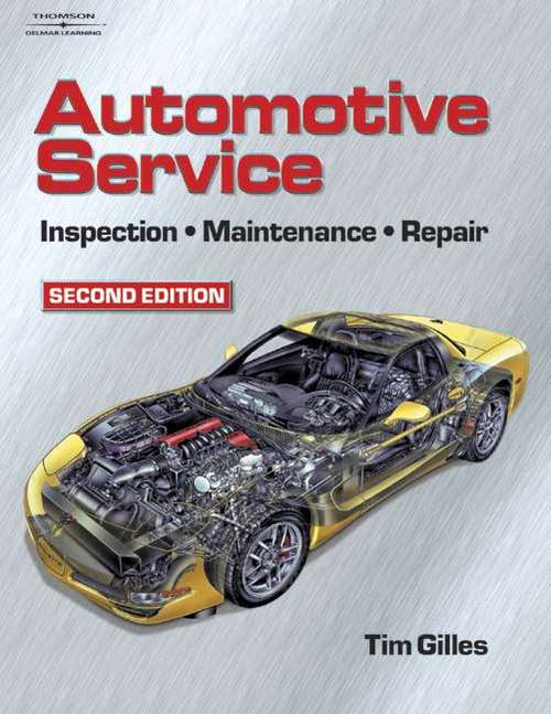Book cover of Automotive Service (2nd edition)