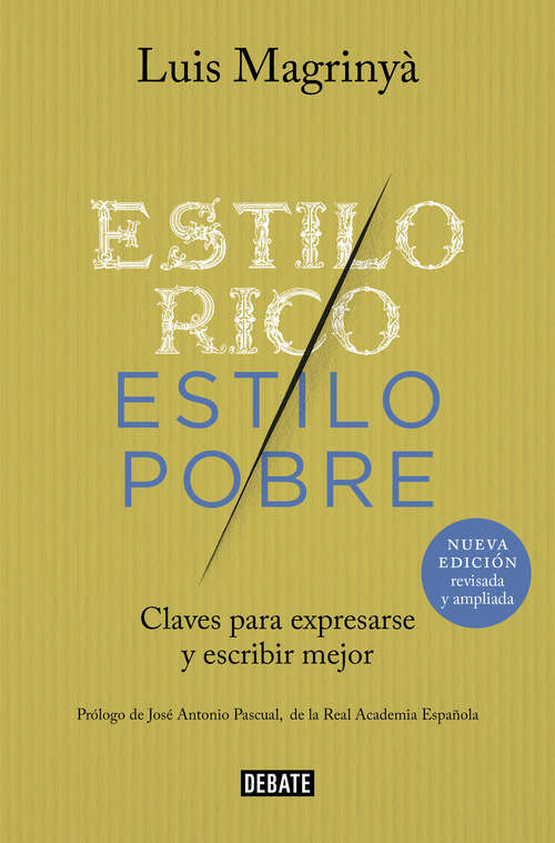 Book cover of Estilo rico, estilo pobre