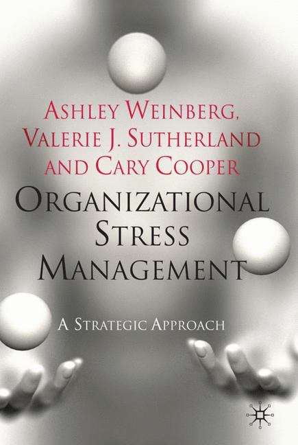 Book cover of Organizational Stress Management