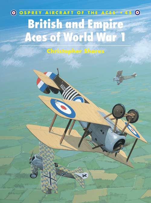 Book cover of British and Empire Aces of World War 1